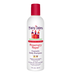 Fairy Tales front bottle showing label and 12 fl oz size benefit