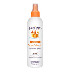 Fairy Tales front packaging showing 8oz bottle and tropical label for easy identification