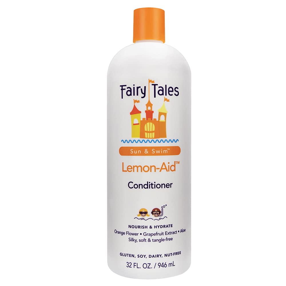 Fairy Tales front packaging showing 32 oz bottle and citrus scent benefit