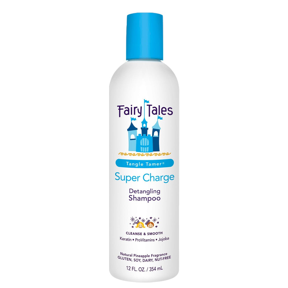 Fairy Tales Tangle Tamer front label showing product name and benefits for easy recognition