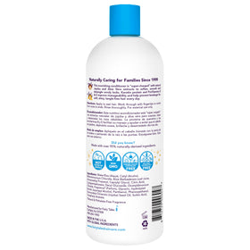 Fairy Tales conditioner texture closeup showing smoothing slip benefit