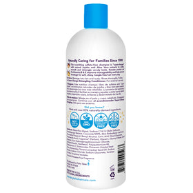 Fairy Tales pump dispensing shampoo for easy bath use and convenience