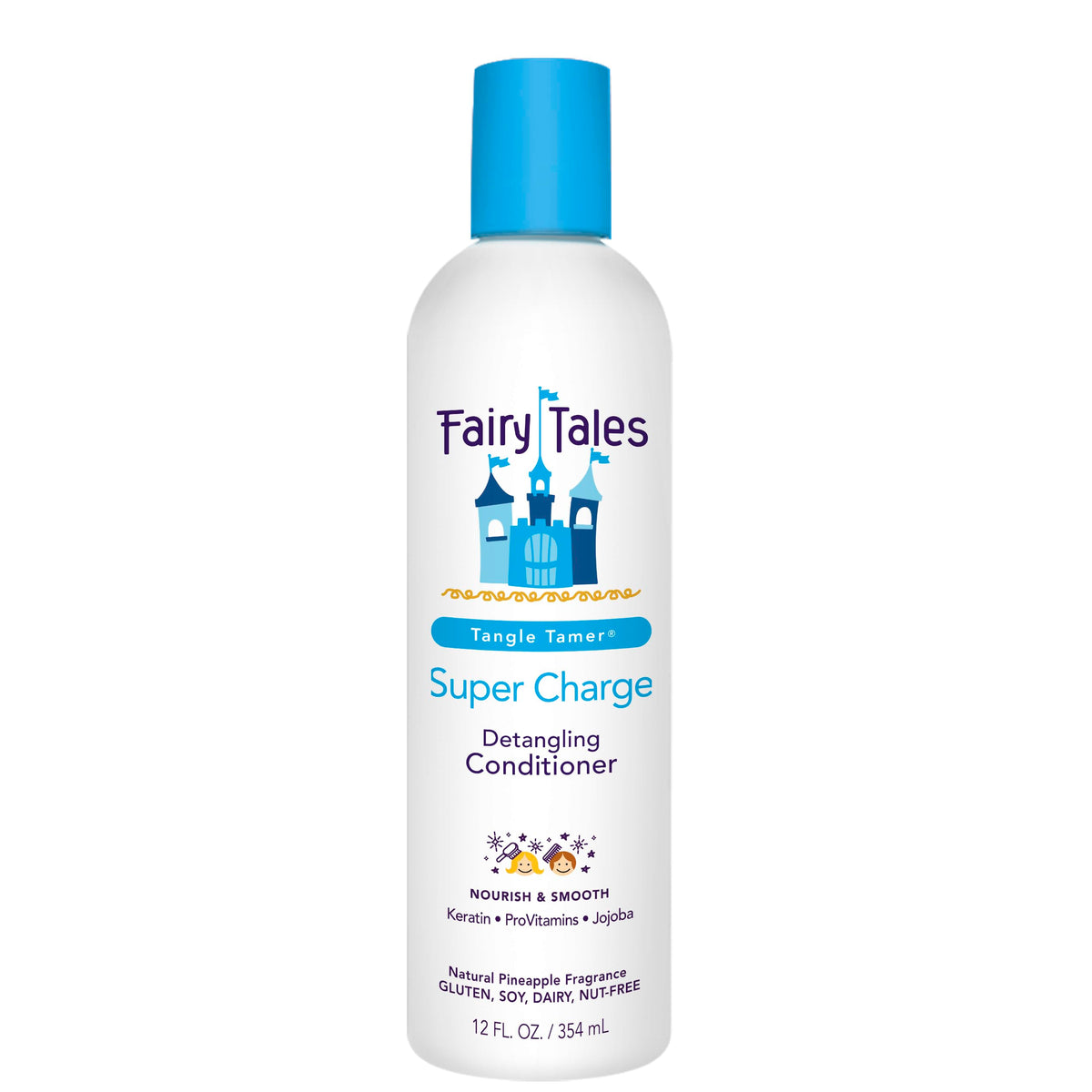Fairy Tales Tangle Tamer front bottle showing label and size benefit