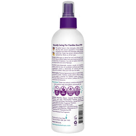 Fairy Tales mist texture on hand illustrating lightweight hydration and non-greasy feel