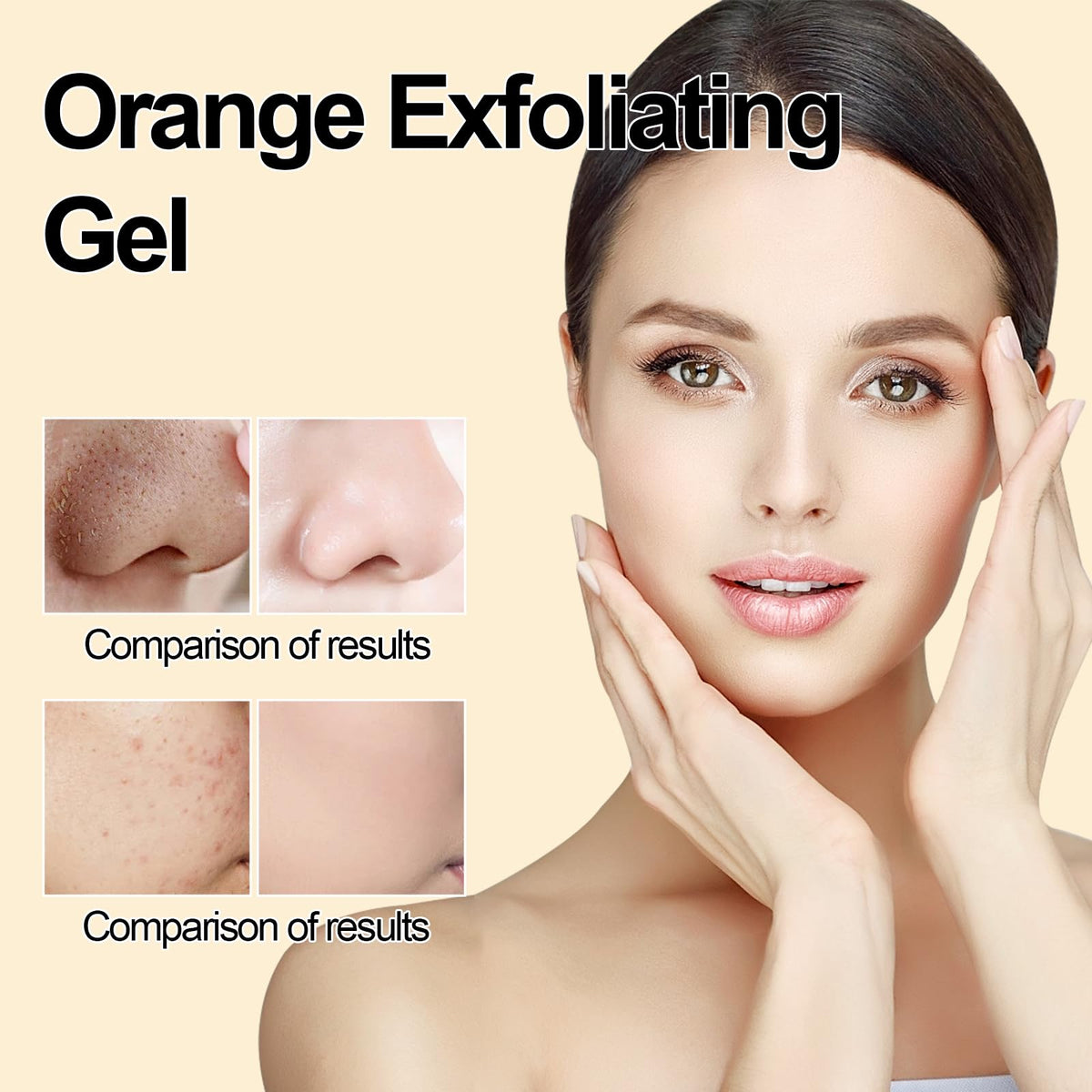 FAIRYTALESPACE applying gel to face to help unclog pores