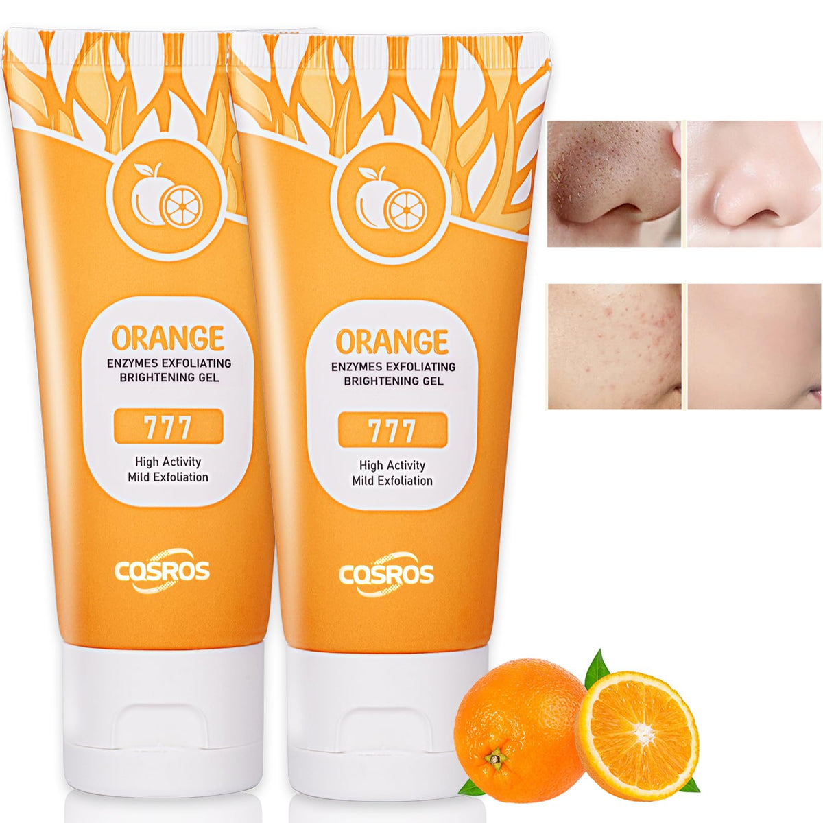 FAIRYTALESPACE front packaging showing orange gel and benefits