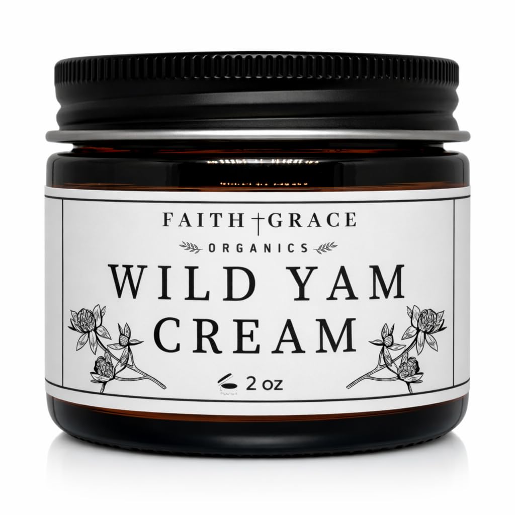 Faith and Grace Organics jar front view showing packaging and size benefits