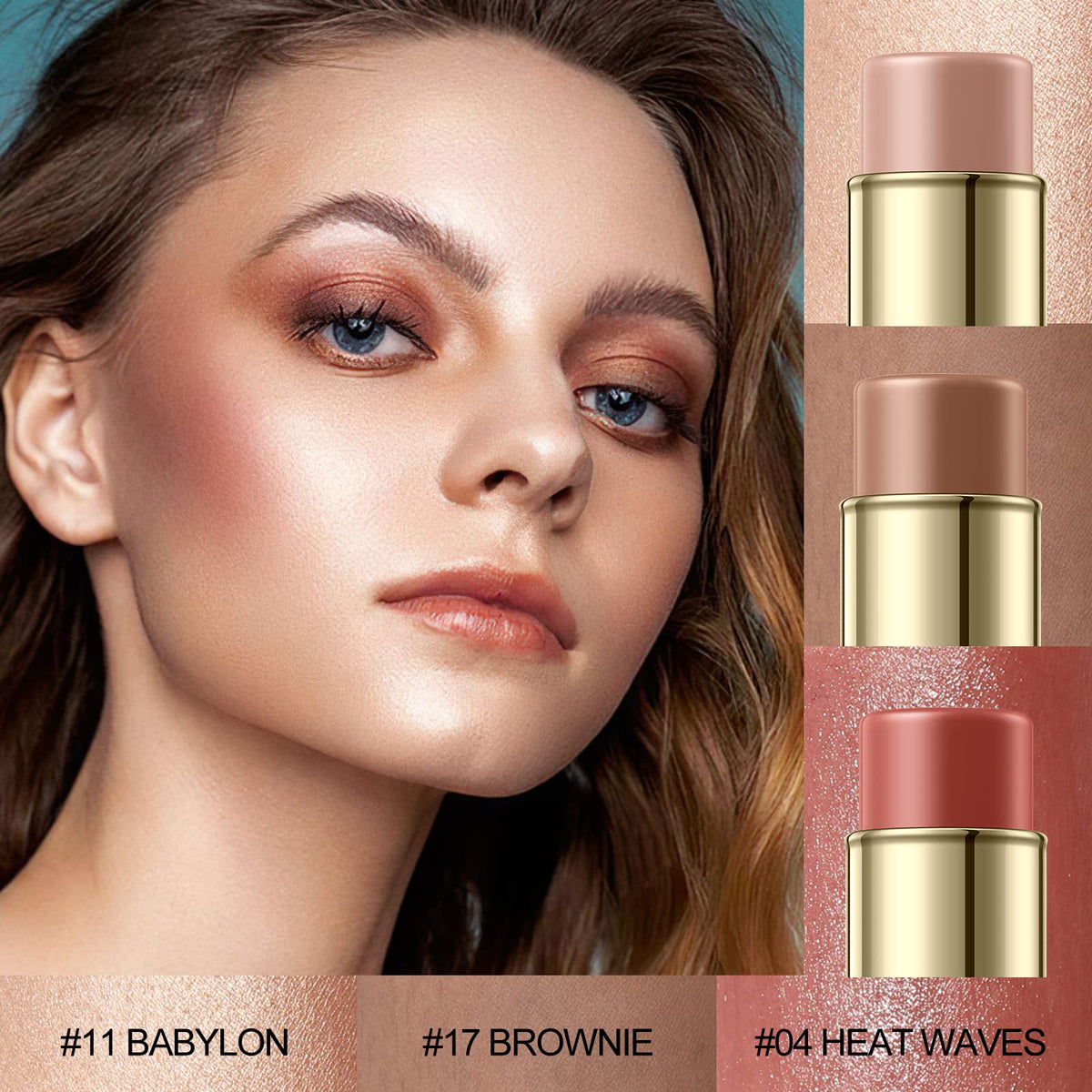 Falocutus close-up of creamy stick texture highlighting smooth blendability benefit