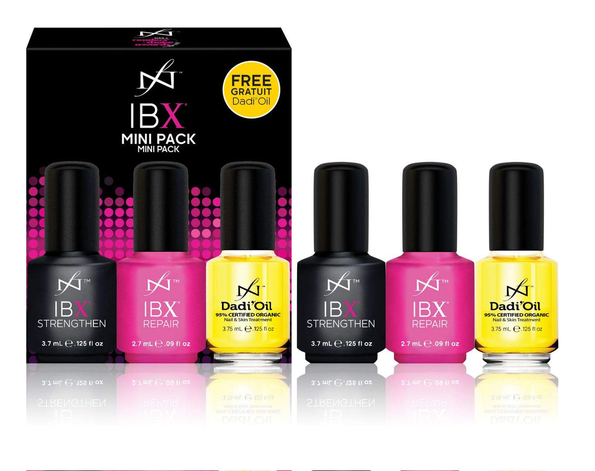 Famous Names Dadi organic cuticle oil applied to cuticles demonstrating nourishment and hydration benefit