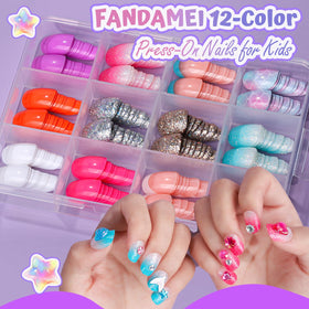 Fandamei mermaid scale nail close-up with shimmering detail benefits