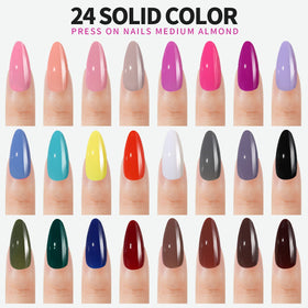 Fandamei close-up of nail surface highlighting natural glossy finish and durability