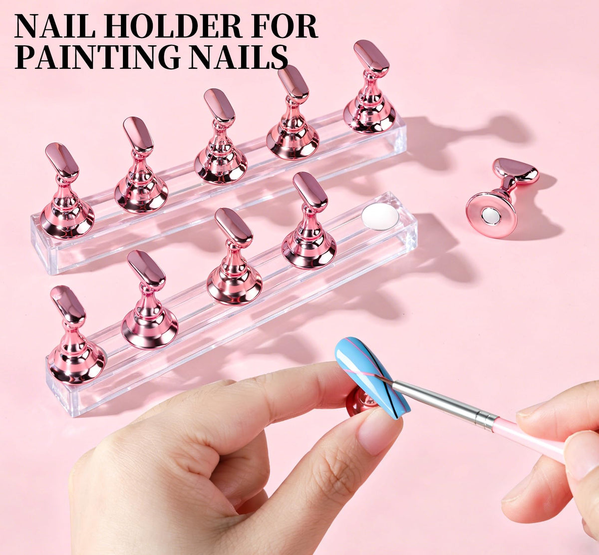 FANDAMEI dotting tools detail with multiple tip sizes for consistent patterns