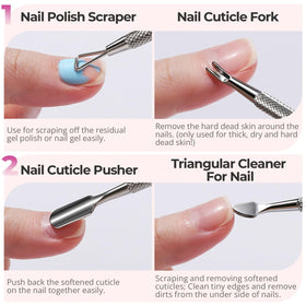 Fandamei nail files and buffers lineup to shape and polish nails