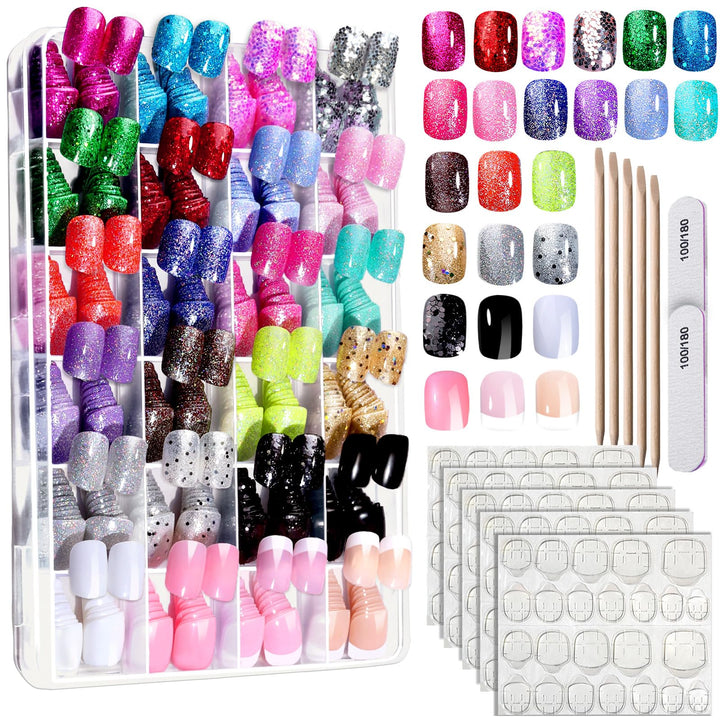 Fandamei front packaging showing 576pcs kit and compact storage convenience