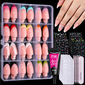 Fandamei front packaging showing 12-color 288PCS kit and tools for easy application