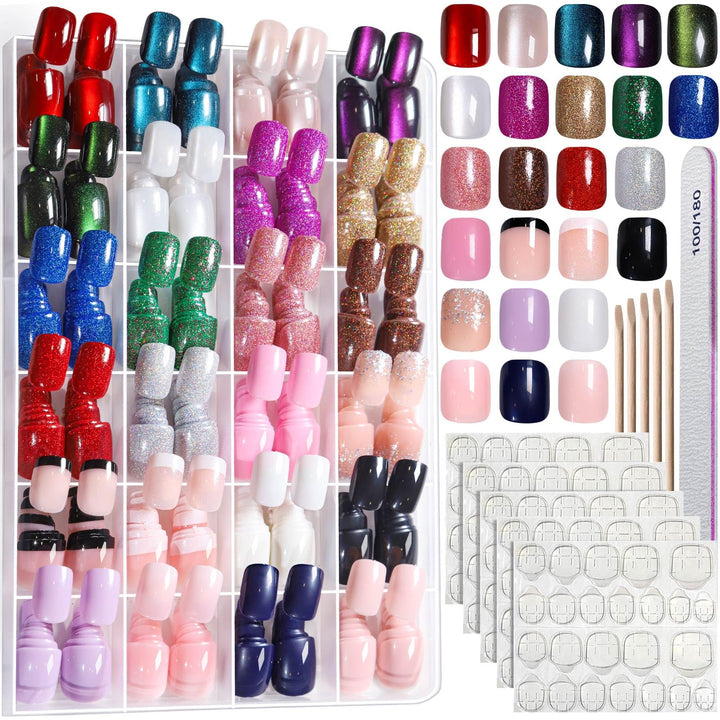 Fandamei front packaging showing full 576pcs kit and color variety for convenience