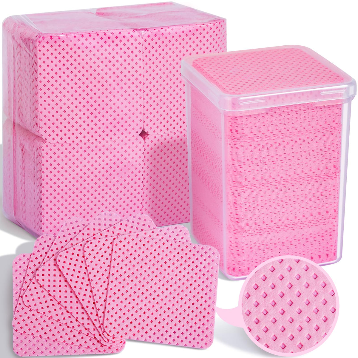 Fandamei front packaging showing box and refill pack for organized storage and quick access