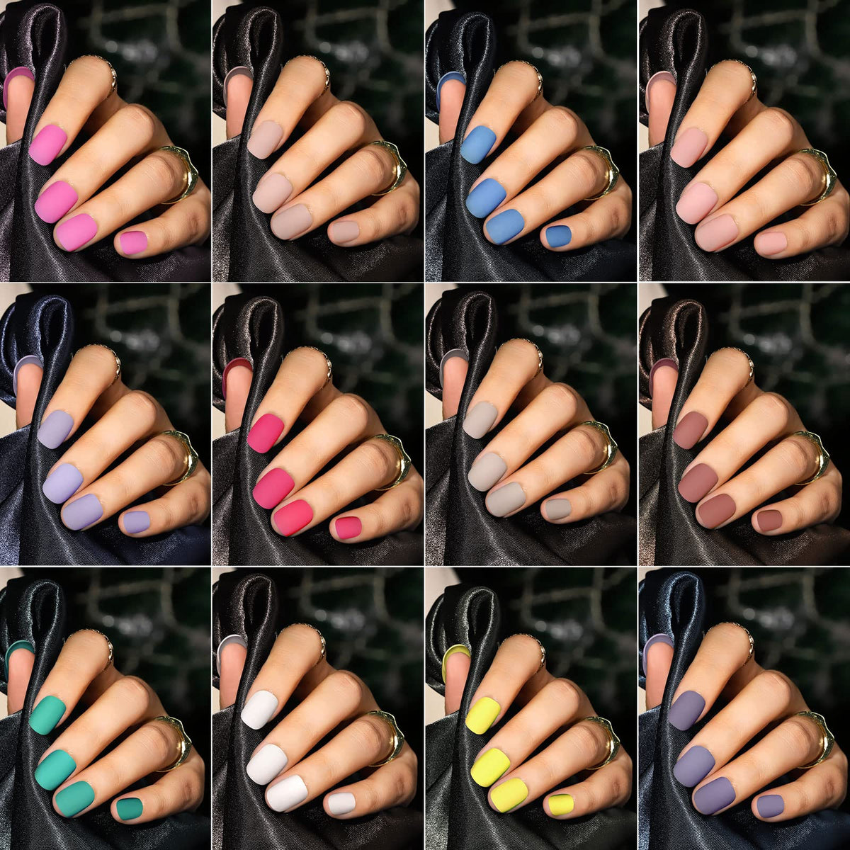 Fandamei application scene pressing a tip on for quick at-home nails