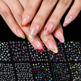 Fandamei close-up of almond nail surface showing smooth finish and chip resistance