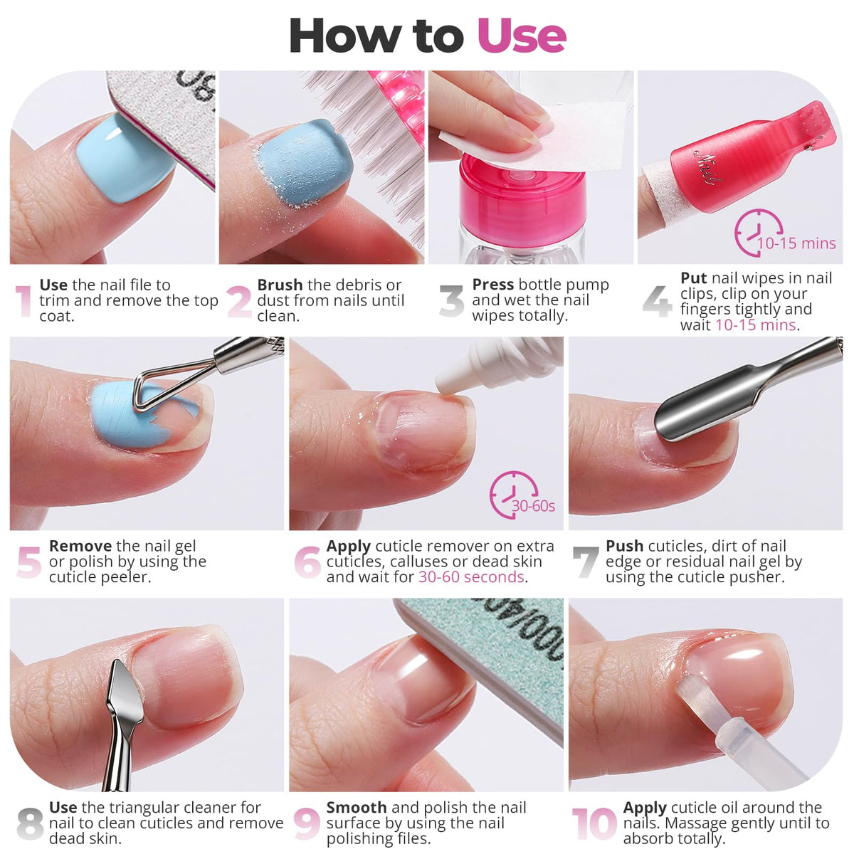 Fandamei hand scale comparison showing clip sizes and portability