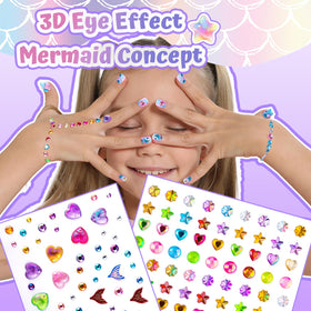 Fandamei sticker sheets display variety for creative nail designs