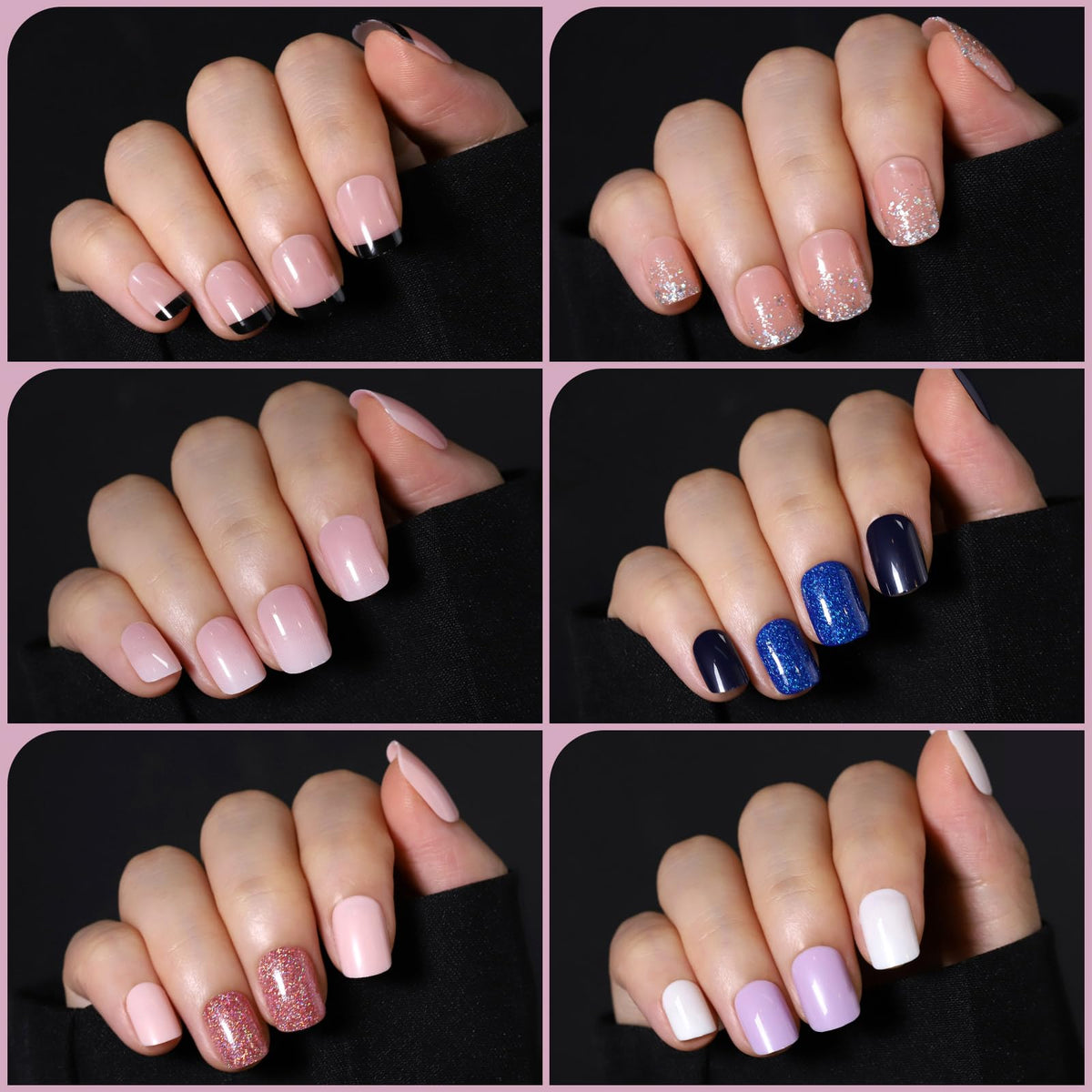 Fandamei storage clip-on box keeping nails organized and protected for travel