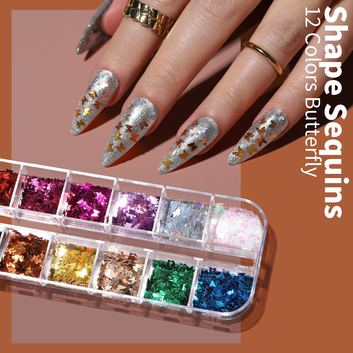 Fandamei tweezers placing a rhinestone demonstrating accurate application