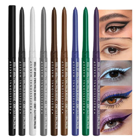 FangTangDI front view showing eight retractable pencils and color range for versatile looks