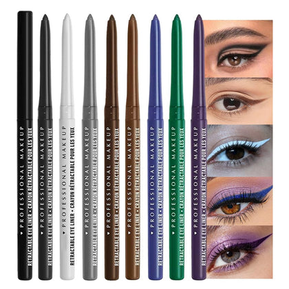 FangTangDI front view showing eight retractable pencils and color range for versatile looks