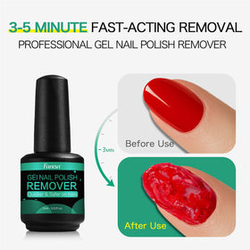 FANISN 15ml remover bottle close-up highlighting applicator and label