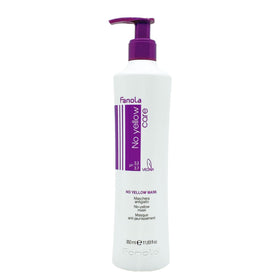 Fanola front jar showing label and violet mask, clear toning benefit