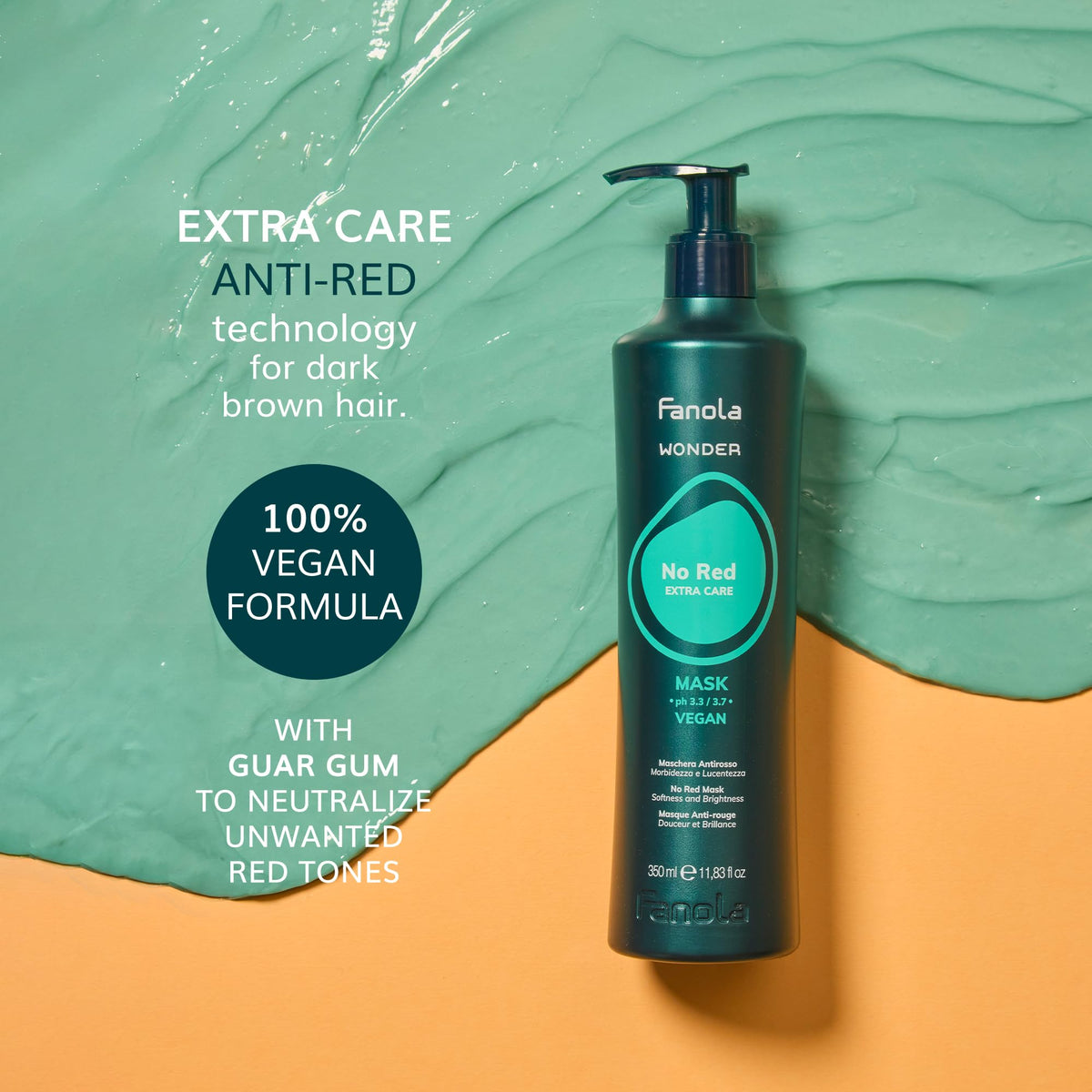 Fanola open jar texture highlighting creamy mask and hydration