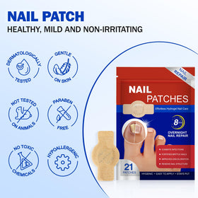 FANSHI close-up of hydrogel patch texture highlighting soft breathable material
