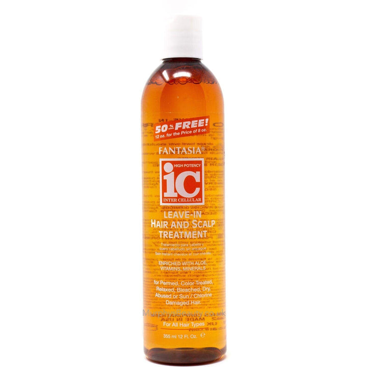 Fantasia front bottle view showing label and 12 oz size, lightweight conditioning benefit