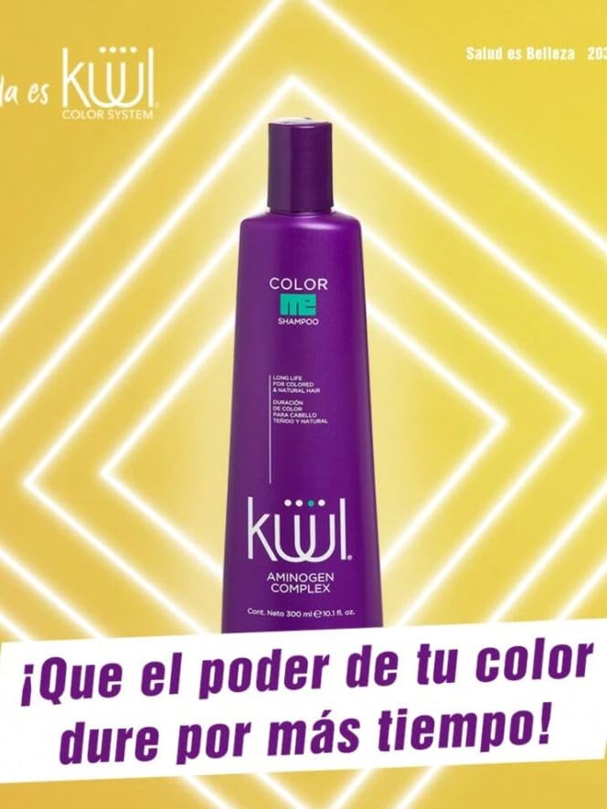 Fantasy Nails Kuul Matizant held in hand to show 10.14 fl oz size and scale