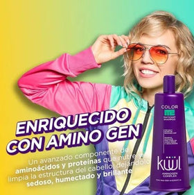 Fantasy Nails Kuul Matizant placed on shower shelf for easy regular use