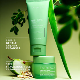 Farmacy creamy cleanser tube front view highlights gentle formula benefit