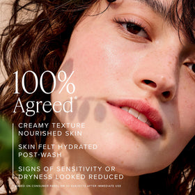 Farmacy creamy texture close-up illustrating rich hydration