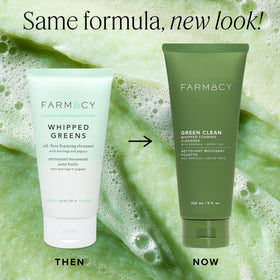Farmacy pump and cap detail highlighting easy dispensing and hygienic use