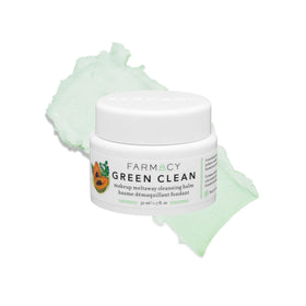 Farmacy Green Clean front jar 50ml showing packaging and compact size for travel