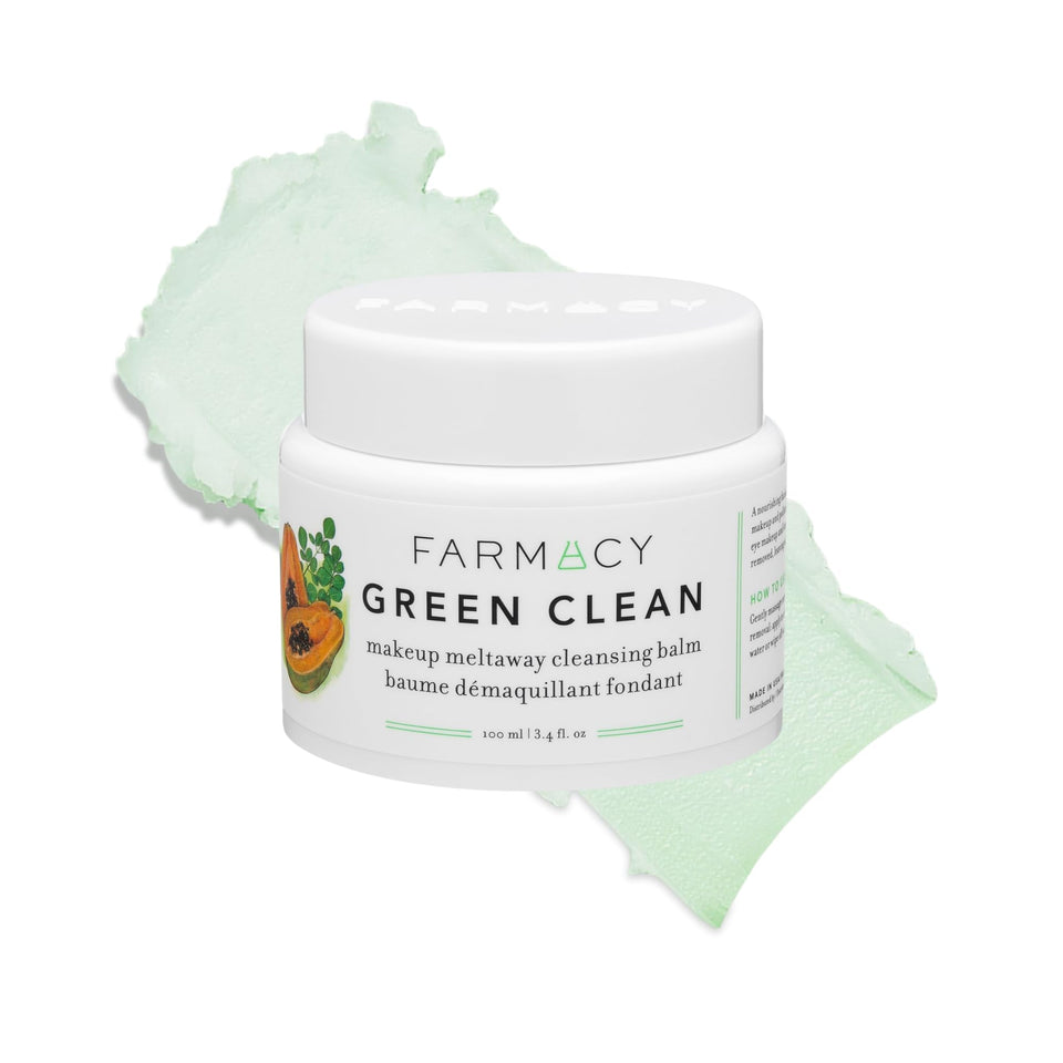 Farmacy jar front view showing product and soothing benefit
