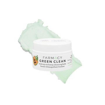 Farmacy Green Clean front jar showing compact 12ml packaging and easy use