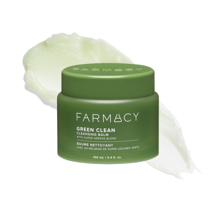 Farmacy jar front view showing label and clean design for clear product recognition