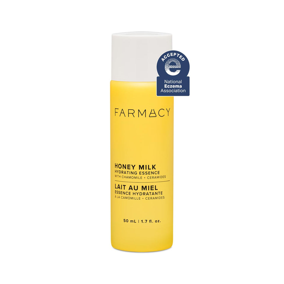 Farmacy bottle front view showing product packaging and soothing benefit