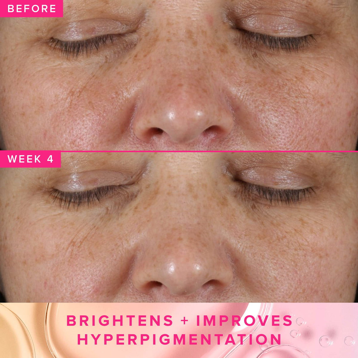 Farmacy toner texture poured drop demonstrating lightweight hydrating feel