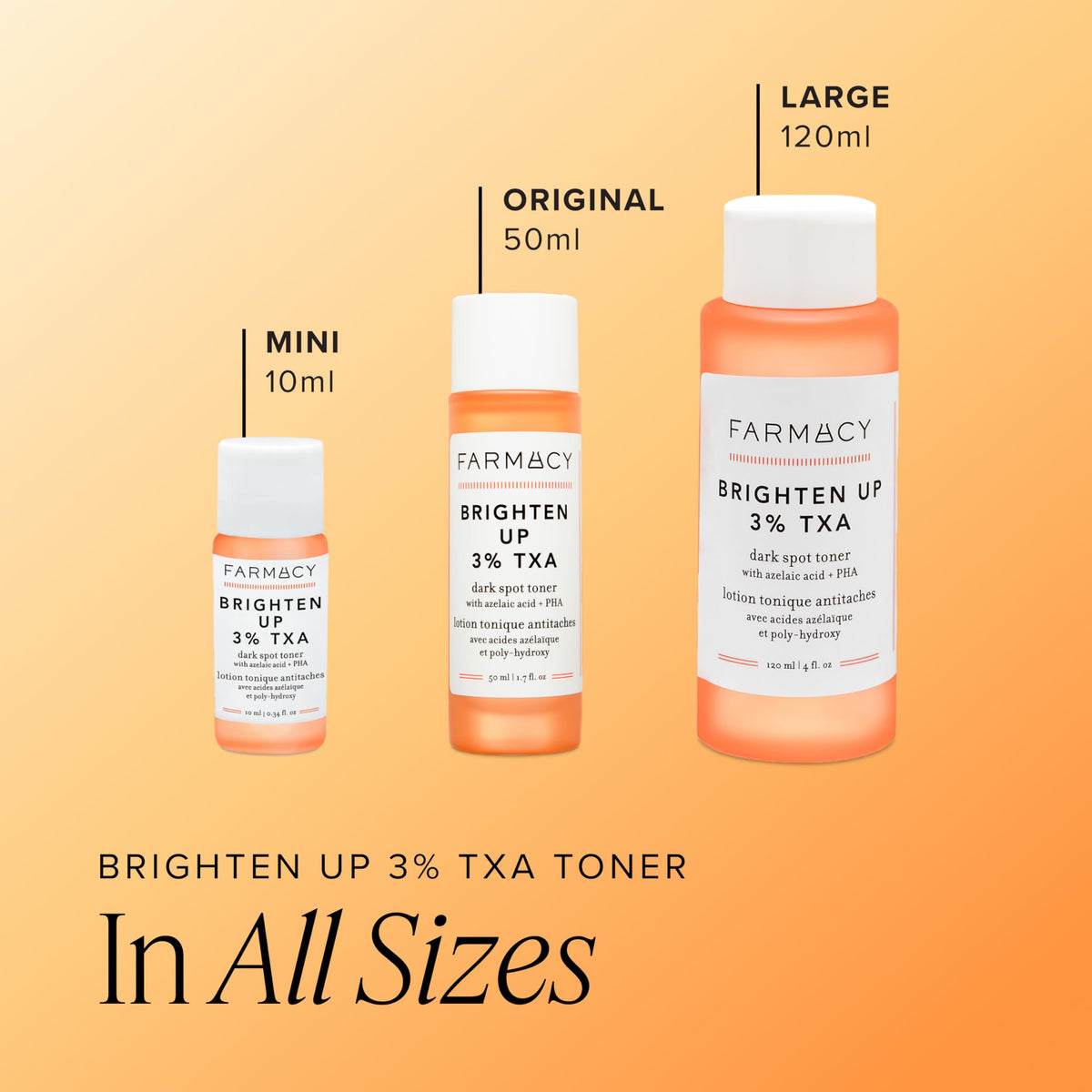 Farmacy toner with tangerine peel ingredient illustrating antioxidant boost