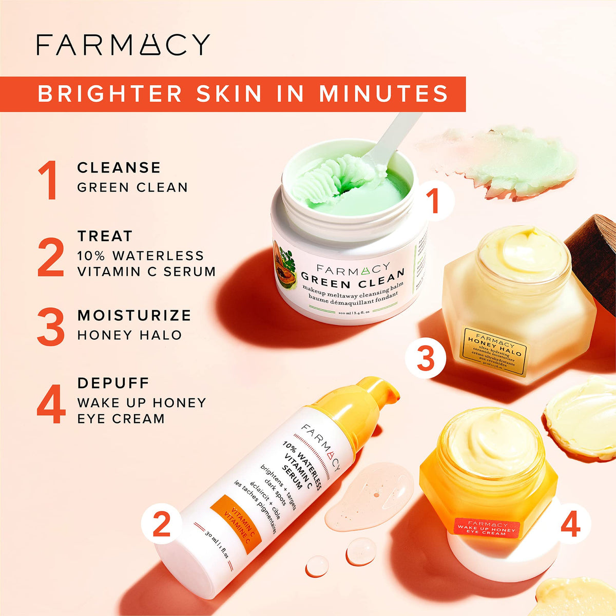 Farmacy close-up label highlighting active ingredients and ingredient transparency benefit