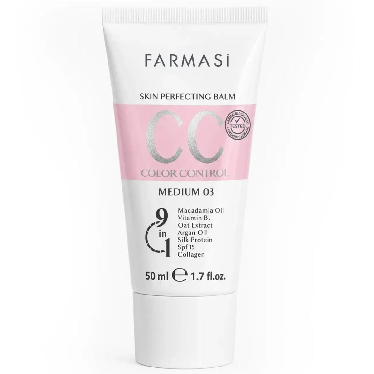FARMASi front packaging showing medium shade and product name for easy recognition