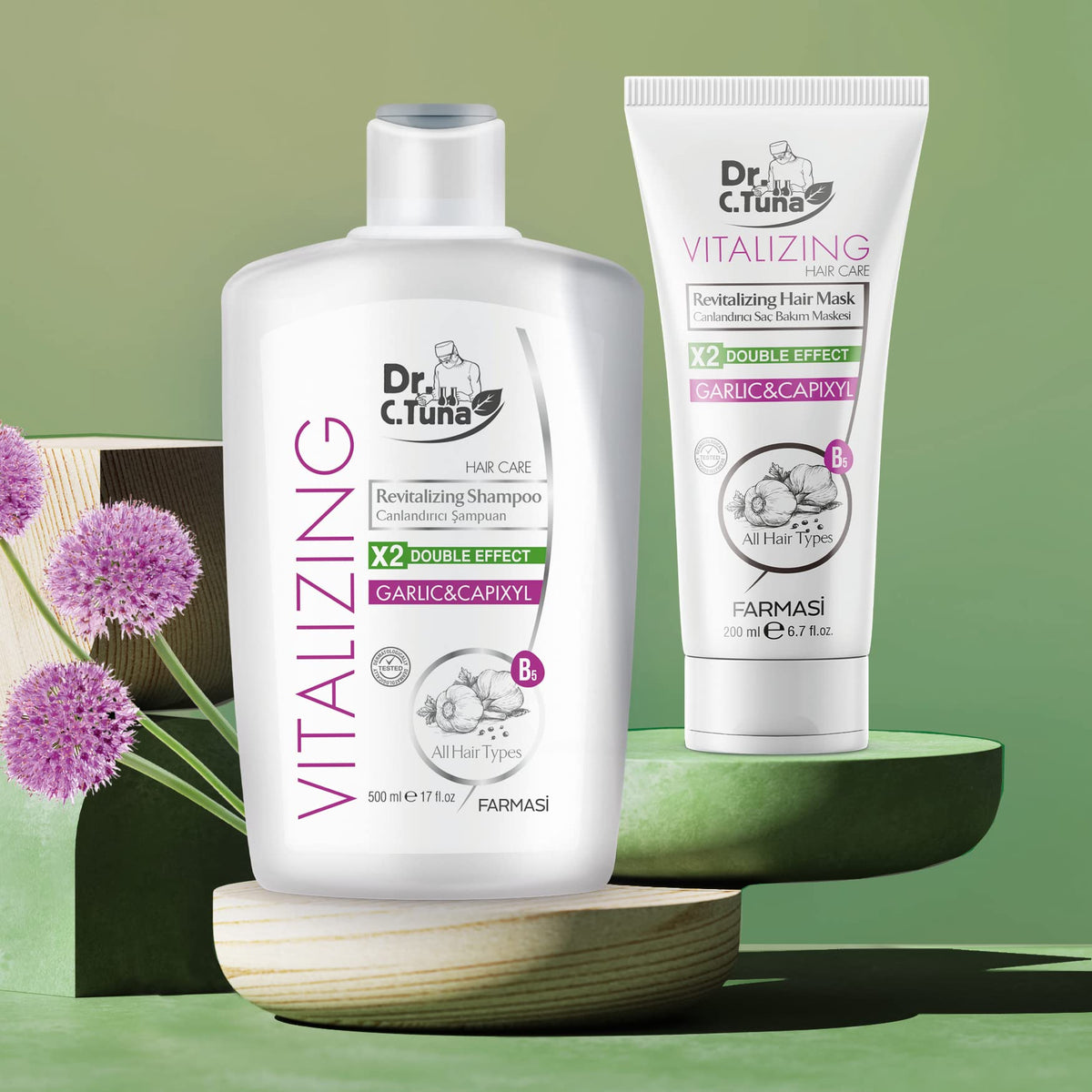 FARMASi shampoo lather texture highlighting gentle cleansing benefit