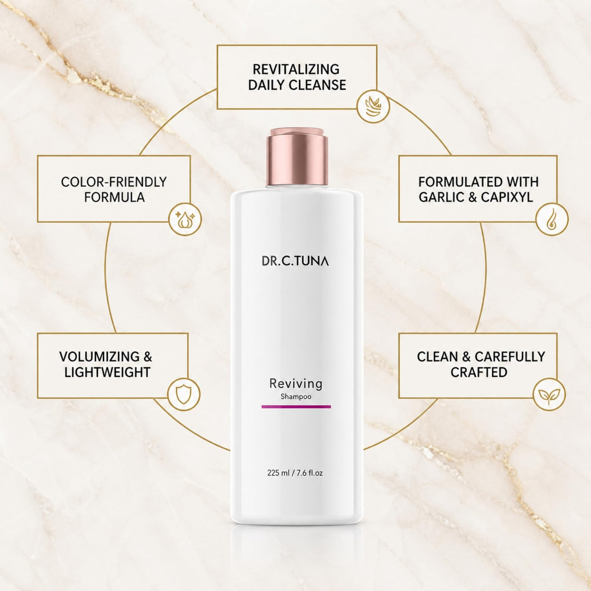 FARMASi shampoo lather close-up showing lightweight foam benefit